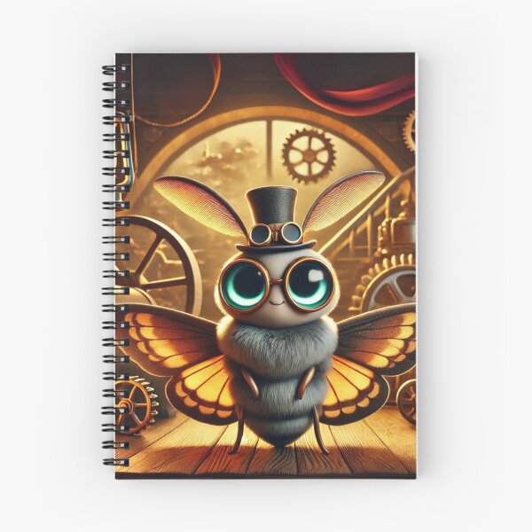 Item preview, Steampunk Indianmeal Moth designed and sold by Sillytoe.