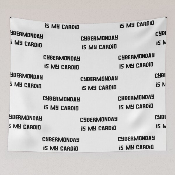 Item preview, Cyber Monday is My Cardio designed and sold by VasInd.