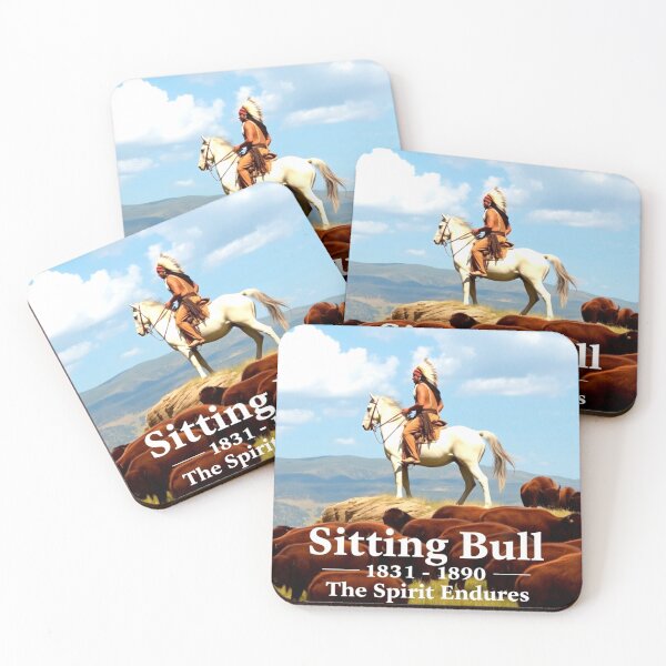 Item preview, Sitting Bull 1839-1890 The Spirit Endures designed and sold by SJZDesign.