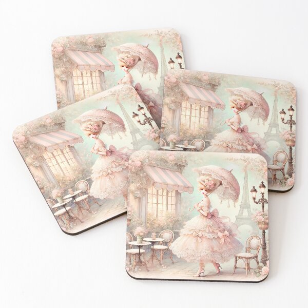 Item preview, A romantic coquette-style illustration. designed and sold by Nature Shop.