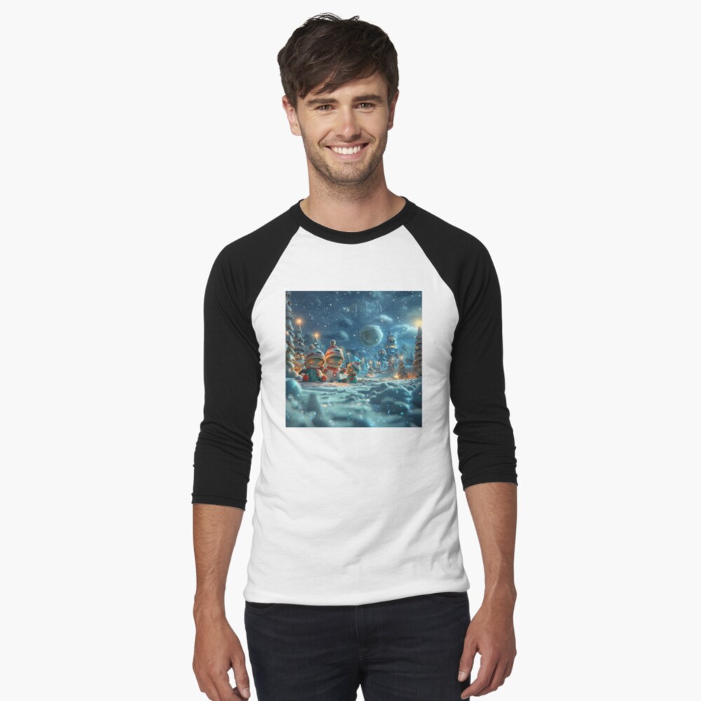 Item preview, Baseball ¾ Sleeve T-Shirt designed and sold by Finvara.