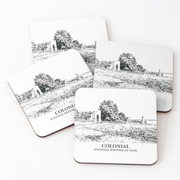 Item preview, Colonial National Historical Park designed and sold by Lakeric Cityscapes.