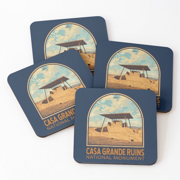 Item preview, Casa Grande Ruins National Monument Arizona Emblem designed and sold by KrisSidDesigns.