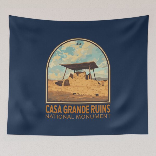 Item preview, Casa Grande Ruins National Monument Arizona Emblem designed and sold by KrisSidDesigns.