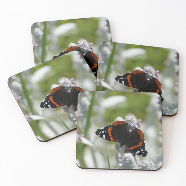 Item preview, red admiral butterfly designed and sold by distracted.