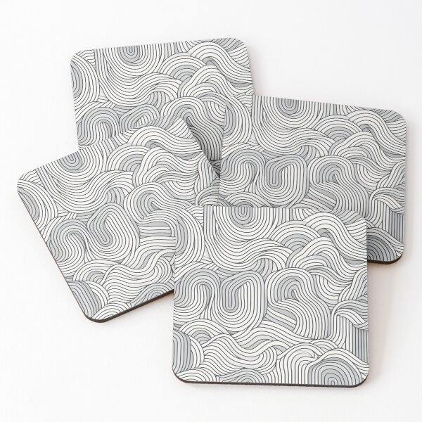 Item preview, striped pattern designed and sold by blackwhiteblue.