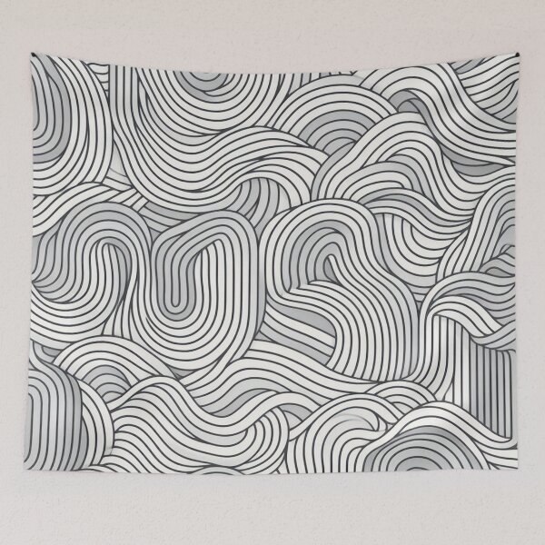 Item preview, striped pattern designed and sold by blackwhiteblue.