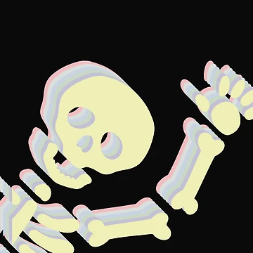 Artwork thumbnail, Howdy Fellow Skeletons by ReeReeDesigns
