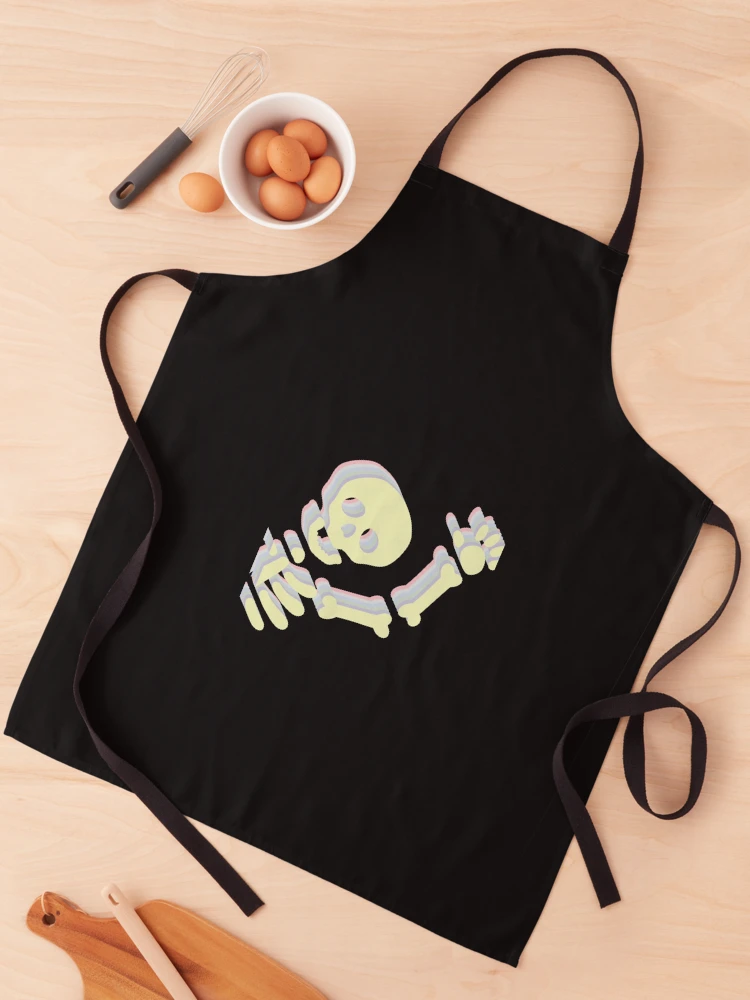 Thumbnail 1 of 6, Apron, Howdy Fellow Skeletons designed and sold by ReeReeDesigns.