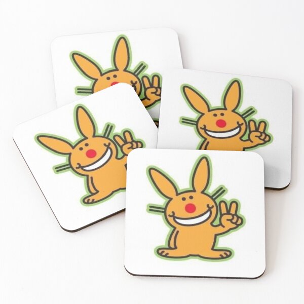 Item preview, Happy bunny peace  designed and sold by bellaboo777.