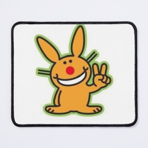 Item preview, Happy bunny peace  designed and sold by bellaboo777.