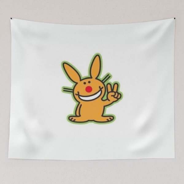 Item preview, Happy bunny peace  designed and sold by bellaboo777.