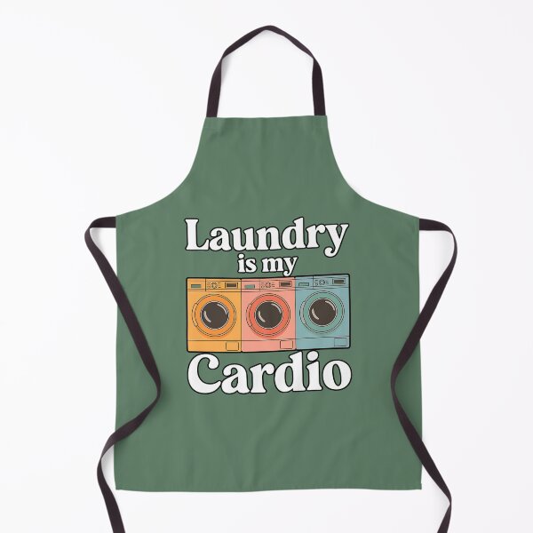 Item preview, Laundry is My Cardio, Funny gifts for laundry worker designed and sold by MikeKart.