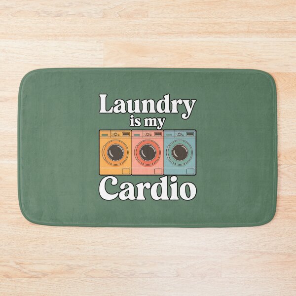 Item preview, Laundry is My Cardio, Funny gifts for laundry worker designed and sold by MikeKart.