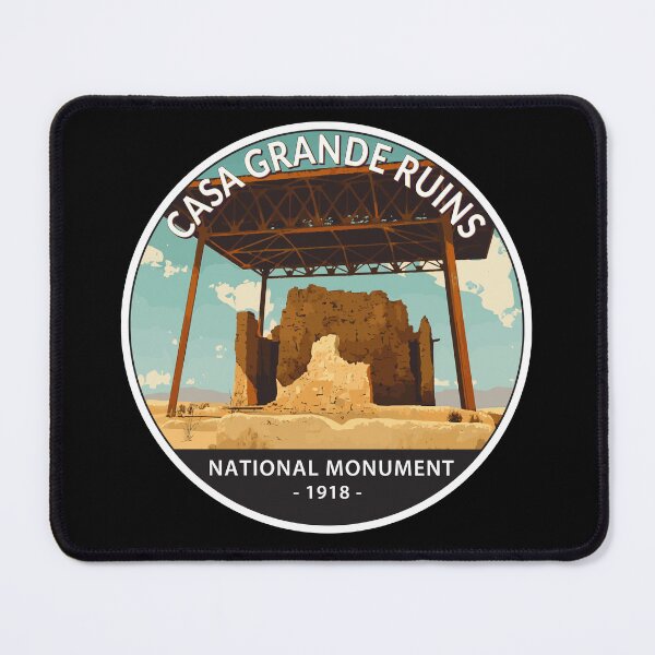 Item preview, Casa Grande Ruins National Monument Arizona Circle designed and sold by KrisSidDesigns.