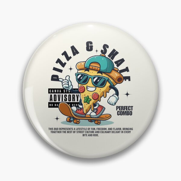 Item preview, Pizza and skate designed and sold by Peerless-Prime.