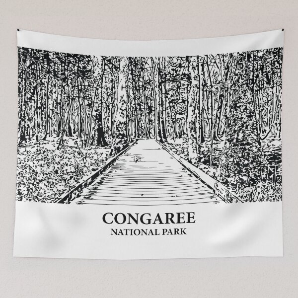 Item preview, Congaree National Park designed and sold by Lakeric Cityscapes.