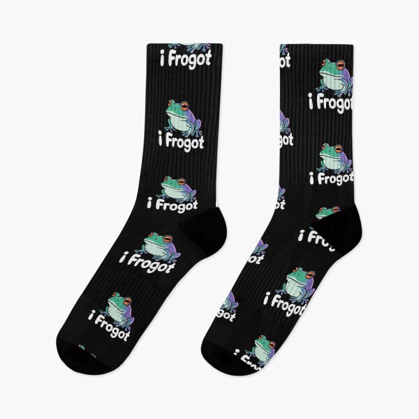 Item preview, I Frogot - Playful Frog Pun designed and sold by MonkiFlipp.