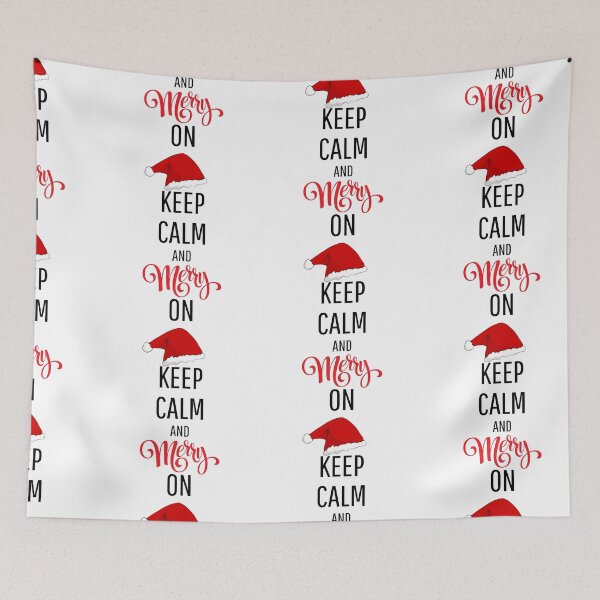 Item preview, Keep Calm and Merry On designed and sold by VasInd.