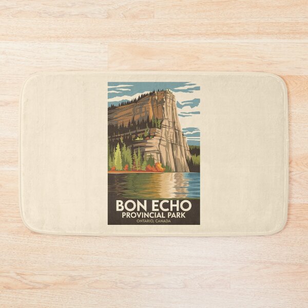 Item preview, Bon Echo Provincial Park Canada Travel Art Vintage designed and sold by KrisSidDesigns.