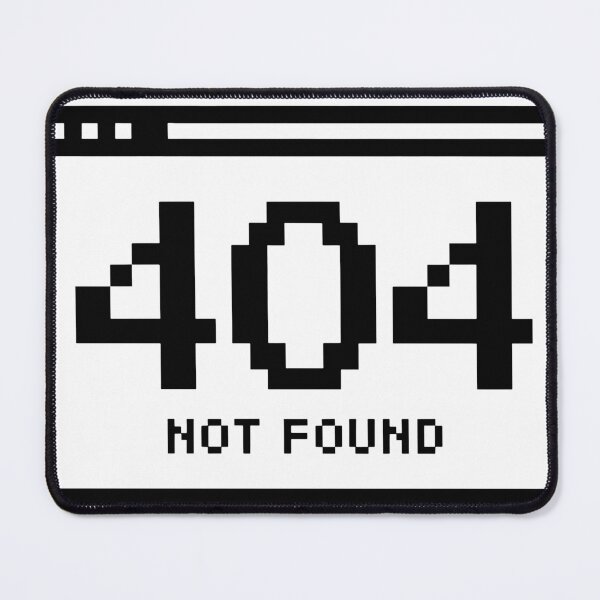 Item preview, 404 Not Found - Pixel Art designed and sold by MonkiFlipp.