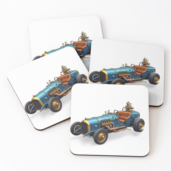 Item preview, “Steampunk Racer: The Brass-Bound Speedster” designed and sold by cbishopbailey.
