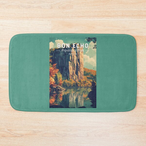 Item preview, Bon Echo Provincial Park Ontario Travel Art Vintage designed and sold by KrisSidDesigns.