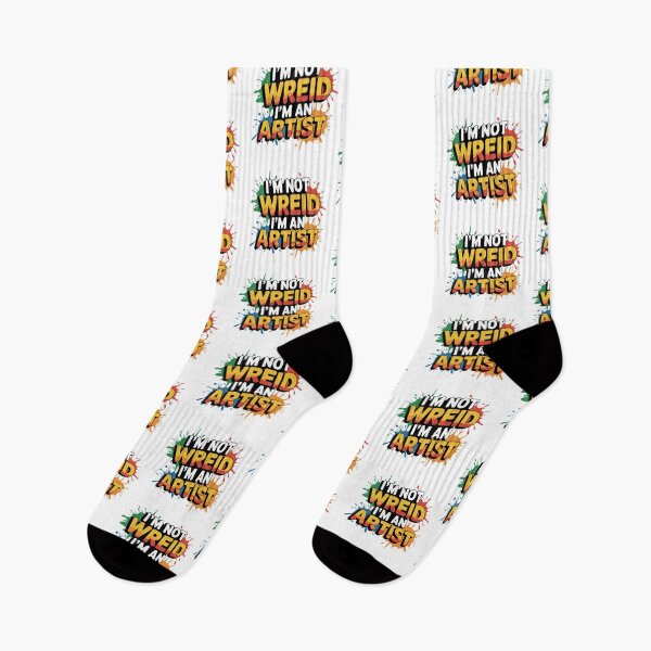 Item preview, I'm Not Weird, I'm an Artist - Colorful Design designed and sold by MonkiFlipp.