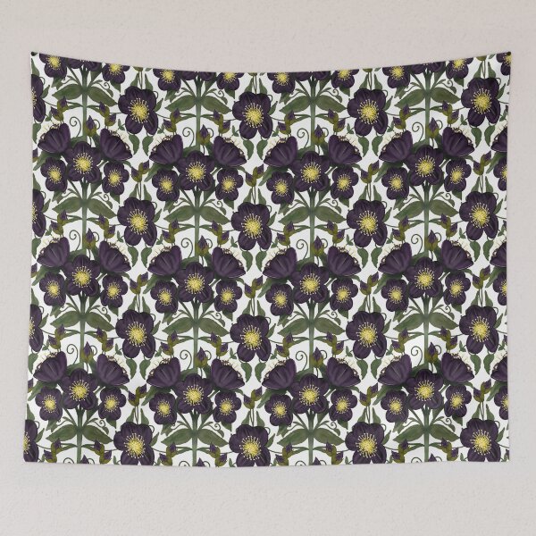 Item preview, Hellebore: Dark Garden  designed and sold by Jodi Mahaffey.