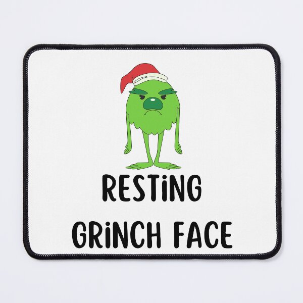Item preview, Resting Grinch Face designed and sold by VasInd.