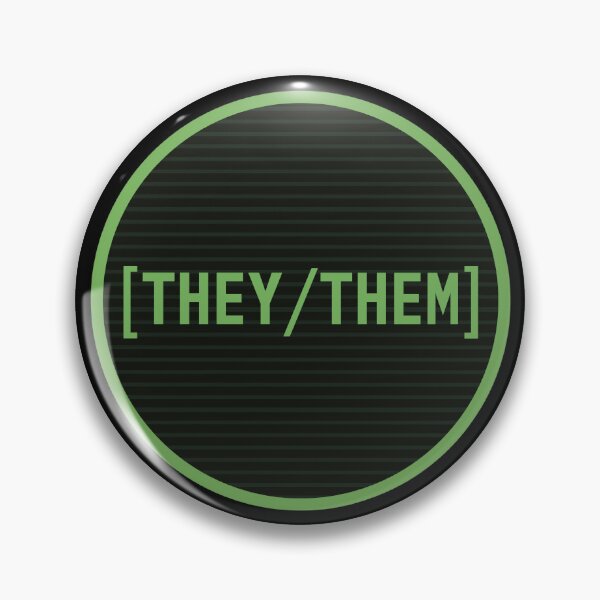 Item preview, Terminal They/Them Pronouns designed and sold by AstralAbraxas.