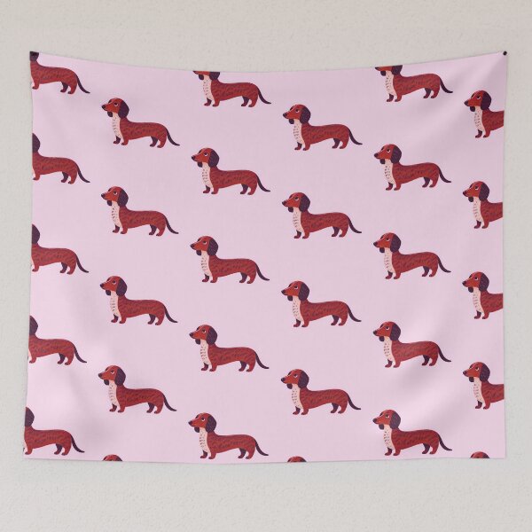 Item preview, Storybook style Dachshund  designed and sold by ColorfulMouse.