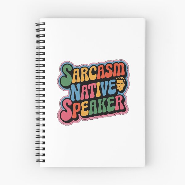 Item preview, Sarcasm is my native language | Sarcasm native speaker designed and sold by RedCircleArt.