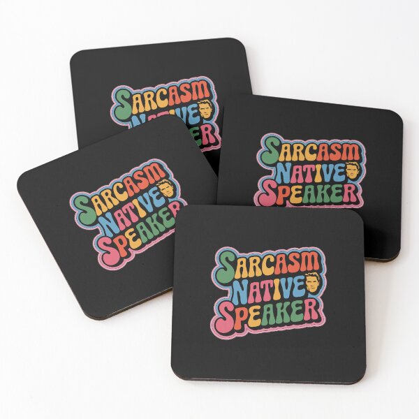 Item preview, Sarcasm is my native language | Sarcasm native speaker designed and sold by RedCircleArt.
