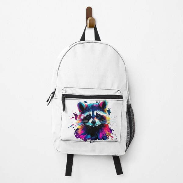 Item preview, classic rainbow raccoon t-shirt designed and sold by AlinaMalina24.