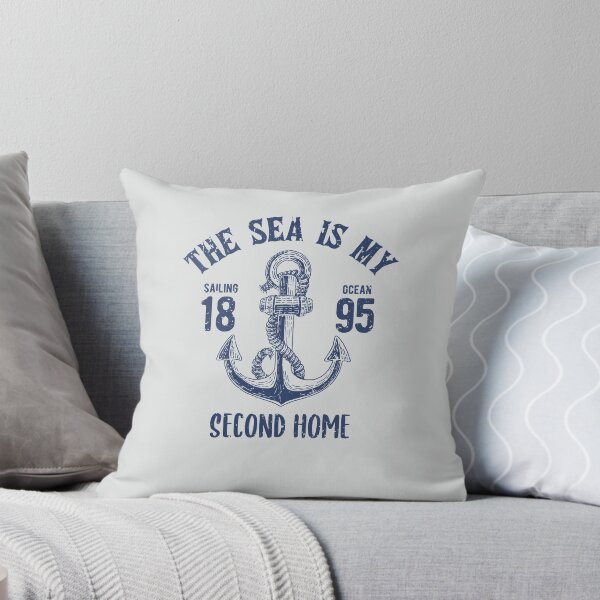Item preview, The Sea is My Second Home | Nautical for Ocean, Lake & River designed and sold by JFFStore.