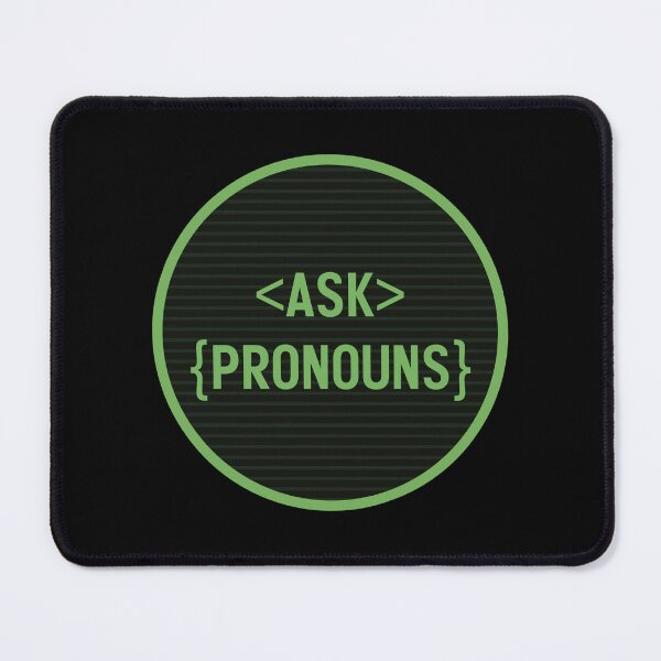 Item preview, Terminal Ask Pronouns designed and sold by AstralAbraxas.