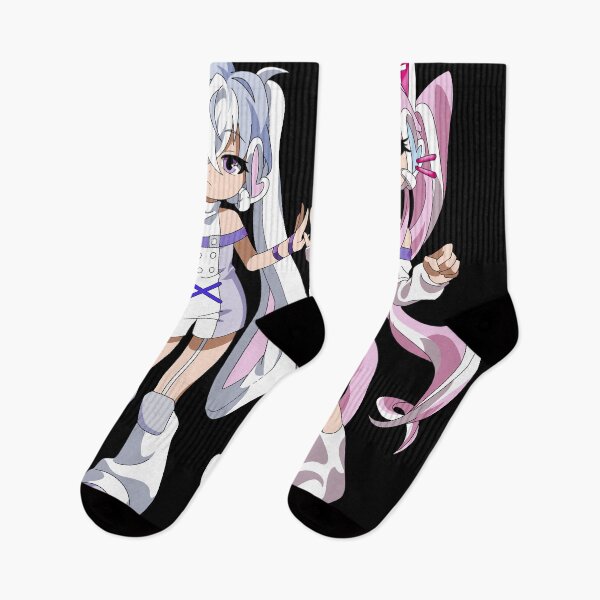 Item preview, Cat And Bunny Techno Girls designed and sold by AppleAnne.