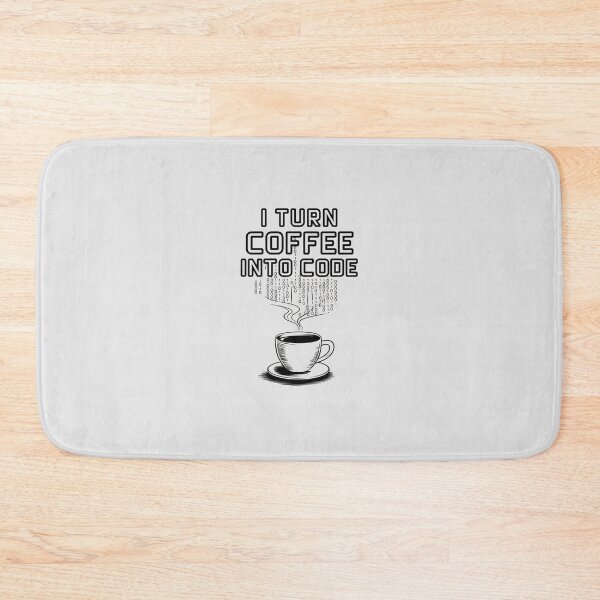 Item preview, I Turn Coffee Into Code, Coffee Addicts theme. designed and sold by Shabby Script Archive | Digital Designer .