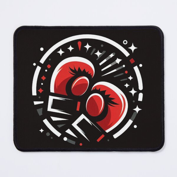 Item preview, Black and red boxing  designed and sold by MooMooShirts.