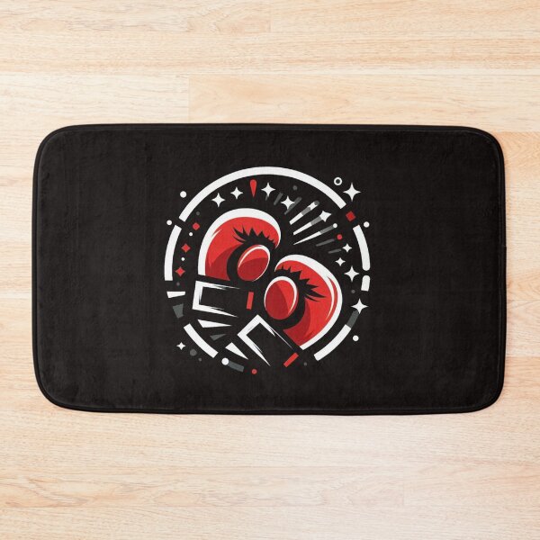 Item preview, Black and red boxing  designed and sold by MooMooShirts.