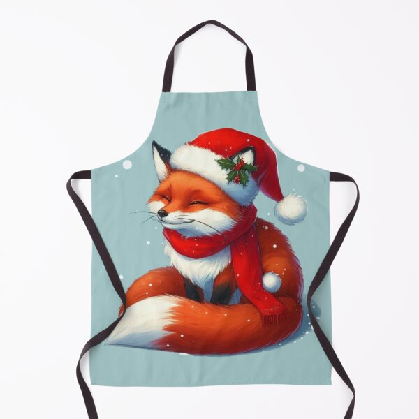 Item preview, Snowy Christmas Fox  designed and sold by FuzyFriendHaven.