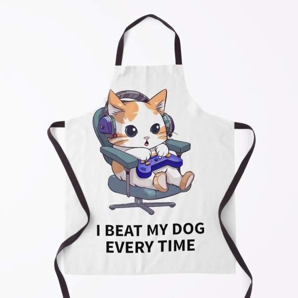 Item preview, Cat - I beat my dog every time designed and sold by zorropriest.