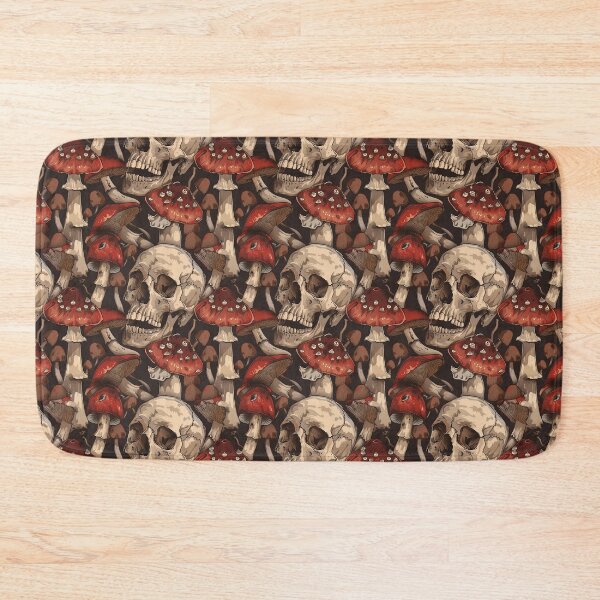 Item preview, The Skull among the mushrooms designed and sold by Disney1955Fan.