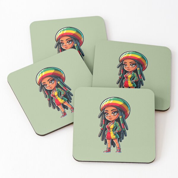 Item preview, Rasta girl designed and sold by DIB Designs – Express Your Style.