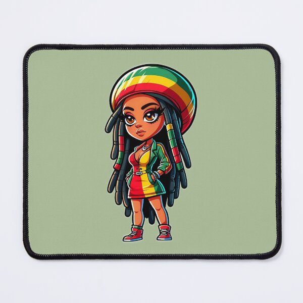 Item preview, Rasta girl designed and sold by DIB Designs – Express Your Style.