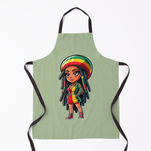 Item preview, Rasta girl designed and sold by DIB Designs – Express Your Style.