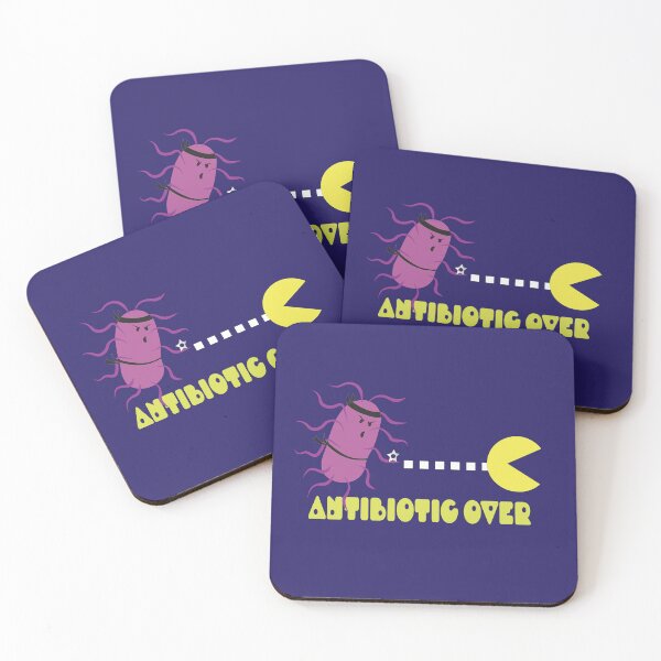 Item preview, Bacteria Ninja. Antibiotic over designed and sold by atedesigns.