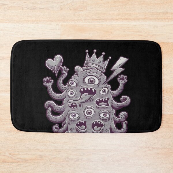 Item preview, Multi-Eyed Monster with Heart and Lightning Bolt designed and sold by Pastel-Pulse.