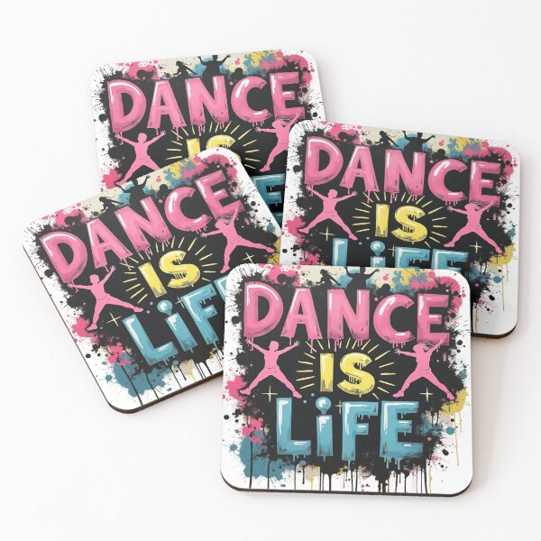 Item preview, "Dance Is Life – Neon Moves designed and sold by nbg2012.